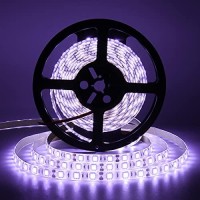 Supernight Led Light Strip, 16.4Ft/5M Smd 5050 60Leds/M Cool White Waterproof Led Flexible Flash 300 Leds Rope Lights