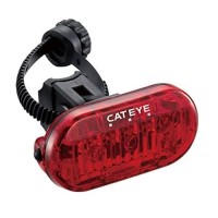 Cat Eye Hl-El135 Headlight And Omni 3 Rear Tail Light, Led Light Set For Bikes