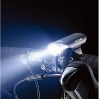 Cat Eye Hl-El135 Headlight And Omni 3 Rear Tail Light, Led Light Set For Bikes