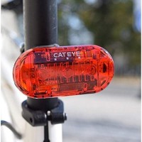 Cat Eye Hl-El135 Headlight And Omni 3 Rear Tail Light, Led Light Set For Bikes