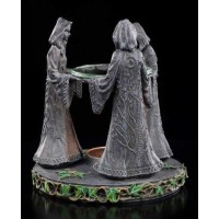 Nemesis Now Magik Circle Oil Burner 16Cm Grey, Resin