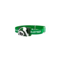 Led Lenser Seo3 Head Torch (Green) - One - Green