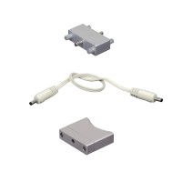 The Orionis link connector kit provides two means to connect Orionis track lengths A thereby expanding the system Included in the kit is one direct connector which allows the track lengths to connect into one neat length and one 12 in connecting cable whi