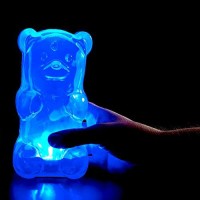 Gummygoods Squeezable Nursery Night Light - Portable & Cordless, Stocking Stuffer, Gift For Kids, Babies, Toddlers, Blue