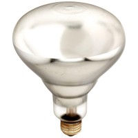 Bulbrite Incandescent Br40 Medium Screw Base (E26) Light Bulb, 250 Watt, Clear Tough Coat