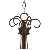 Rust Bronze Candelabra Chandelier Lighting 30