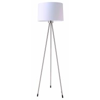 Ore International 31181Iv Three Legged Floor Lamp White