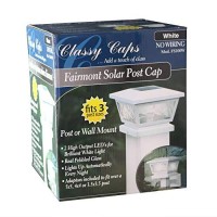 Classy Caps Fs100W Fairmont Solar Post Cap, 5