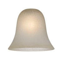 Design Classics Lighting Bell Glass Light Shade - Lipless With 1-5/8-Inch Fitter Opening