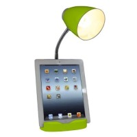 Limelights Ld1002-Grn Gooseneck Organizer Ipad Stand Or Book Holder Desk Lamp, Green 65 X 65 X 185