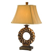 The table lamp makes a stunning addition to a nightstand or side table This elegant lamp features a unique and hand painted design that will add a special touch and ambiance to your living space Display it among elements of your existing home dcor for a c