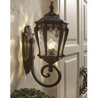 Acclaim 3551Abz Stratford Collection 1-Light Wall Mount Outdoor Light Fixture, Architectural Bronze