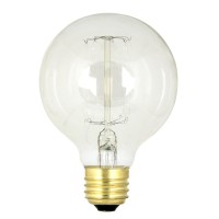 Feit Electric Bp60G25/Vg 60 Watt G25 Incandescent Vintage Light Bulb