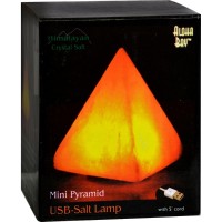 Himalayan Salt Pyramid Salt Lamp And Usb