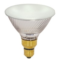 Satco S4211 39 Watt (45 Watt) 500 Lumens Par38 Halogen Flood 42 Degrees Frosted Light Bulb, Dimmable