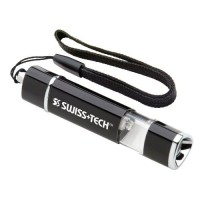 Swiss+Tech St50100 Led Flashlight And Lantern With Lanyard, Varied Colors, Aluminum Construction (Single Pack)