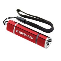 Swiss+Tech St50100 Led Flashlight And Lantern With Lanyard, Varied Colors, Aluminum Construction (Single Pack)