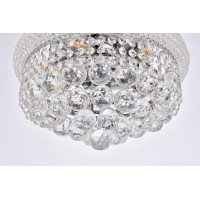 1800 Primo Collection Flush Mount D14in H8in Lt6 Chrome Finish Royal Cut Crystals This classic elegant Empire series is flowing with symmetry creating a dramatic explosion of brilliance Primo is a dynamic collection of chandeliers that add decorative dram