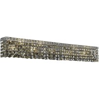 2033 Maxim Collection Wall Sconce W44in W45in H625in Lt10 Chrome Finish Royal Cut Golden Teak Crystals The unique design of the Maxim Collection inspires any room setting Dazzling spectacles of light sparkles throughout the fixture creating a modern yet t