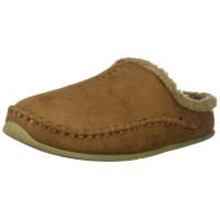 Deer Stags Mens Nordic Slipper, Chestnut, 16 W Us