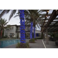 All Occasions Indoor Outdoor Led 16 Ft Total Rope Light Home Commercial Christmas Decoration, Blue