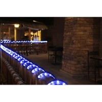 All Occasions Indoor Outdoor Led 16 Ft Total Rope Light Home Commercial Christmas Decoration, Blue