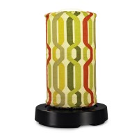 Patio Living Concepts Patioglo Led Table Lamp Bright White New Twist Seaweed Fabric Cover 64800