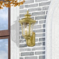 Livex Lighting 7856-13 Oxford 3-Light Outdoor Wall Lantern, 22