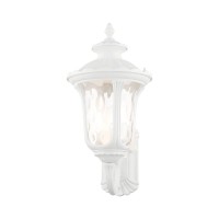 Livex Lighting 7856-07 Oxford 3 Light Outdoor Wall Lantern, Bronze