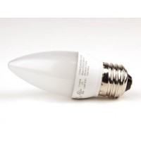 Tcp Led5E26B1127Kf Led Bulb, Frosted B11 E26, 5W (40W Equiv.) - Dimmable - 2700K - 300 Lm.