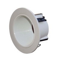 4 Inches Line Voltage Phenolic Stepped Baffle Trim/Trims For Recessed Light/Lighting-White-Replaces Halo 993W