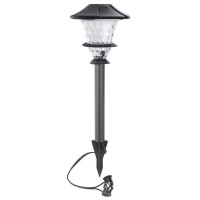 Sterno Home Gl33966Bk Low Voltage Cast Aluminum 03W Path Kit 6Pack Paradise Outdoor 10 Led 120V 6 Lumens 2 Watts Black 6