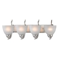 Kingston 4 Light Vanity In Brushed Nickel