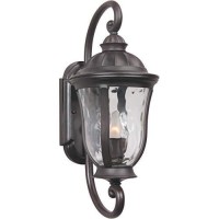 Craftmade Z6000-Obo Frances Outdoor Wall Mount Sconce Lighting, 1-Light, 100 Watts, Oiled Bronze (8