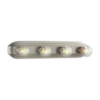 Designers Fountain 6614-Bn Melrose Bathroom Vanity Light Fixture, 4, Brushed Nickel