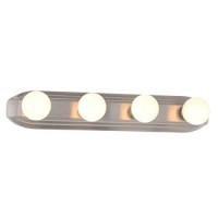 Designers Fountain 6614-Bn Melrose Bathroom Vanity Light Fixture, 4, Brushed Nickel