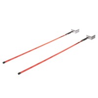 These Attwood Trailer Guide Lights help clarify the trailer angle and position when backing and maneuvering at boat ramps and in tight areas These waterproof bright red LED lights define the trailer position even in low light conditions They mount to the 