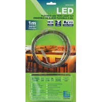 Liteline Ledtpk-1M-Ww Led Indoor/Outdoor Flexible Tape Light Kit, 1-Meter, 12V, Warm White