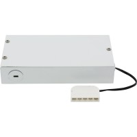 Liteline Led-Hwb12-Wh Hardwire Box For 12V Led Pucks, Tapes And Strips, 12W