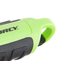 Dorcy 150 Lumen Floating Water Resistant Led Flashlight With Carabineer Clip, Neon Green (41-2513)