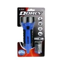 Dorcy 55 Lumen Floating Water Resistant Led Flashlight With Carabineer Clip, Blue (41-2514)