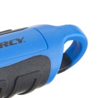 Dorcy 55 Lumen Floating Water Resistant Led Flashlight With Carabineer Clip, Blue (41-2514)