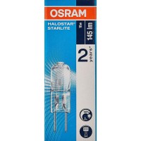 Osram 094178-64415S 10W 12V G4 Base Osram Halo Starlite, Clear, Axial Filament 2000Hr Bi Pin Base Single Ended Halogen Light Bulb