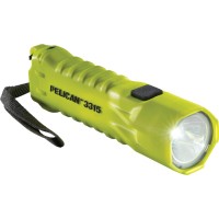 Pelican 033150-0100-245 Compact High Performance 113 Lumen Led Safety Approved Flashlight, Bright Yellow