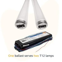 Universal Lighting Technologies B260Iunvhp000I Electronic Ballast, Fluorescent, T12, 2-Lamp, 120-277V