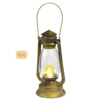 W Widmann 9530L Flickering Led Light Lantern Adult Unisex Gold