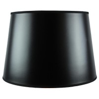 13X16X11 Black Parchment Goldlined Floor Lampshade With Brass Spider Fitter Perfect For Table And Desk Lamps Large Black