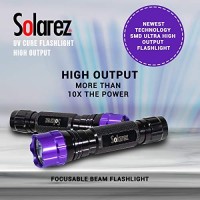 Solarez High Output Uv Cure Flashlight ~ High Power Uv Beam ~ 10X The Uv Of An Avg Focusable Beam Uv Flashlight, Extra Surface Penetration, Cure Resins In 30 Sec! Fly Tie Uv Torch