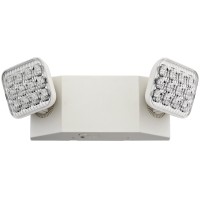 Lithonia Lighting Eu2 Led 2-Light White Led Emergency Fixture With 90 Minute Back Up