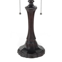 Chloe Lighting Ch33318Vi16-Tl2 Ambrose Tiffany-Style Victorian 2-Light Table Lamp, 21.9 X 16.54 X 16.54